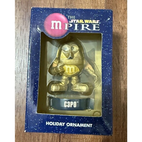Kurt Adler Lucasfilm C3PO Yellow M&M Star Wars Mpire Ornament - 2005 - Picture 1 of 8